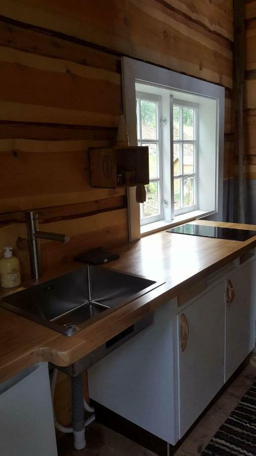 Vila Tiny House With Fjordview! Lauvstad Exteriér fotografie